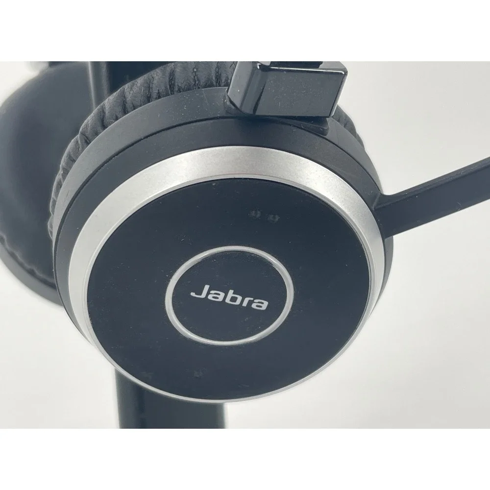 Jabra Evolve 65 Headset Black Bluetooth Wireless HSC018Wa Excellent